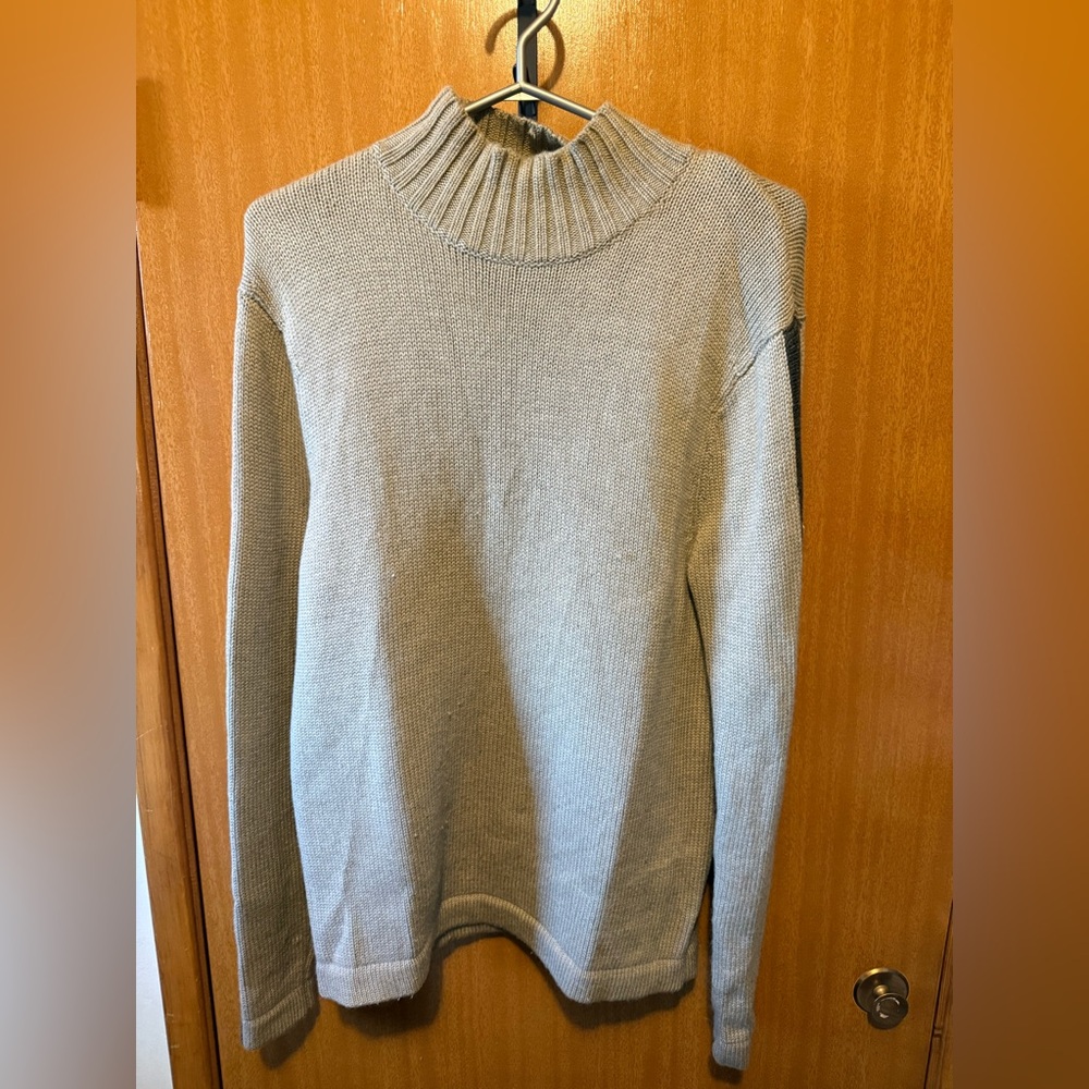 Victorinox Men's Turtleneck Sweater in Beige